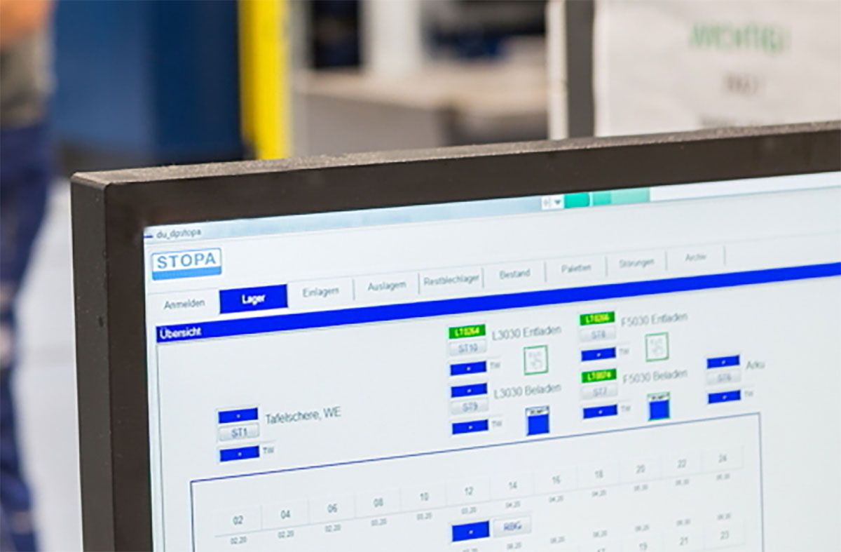 Picture: STOPA COMPACT, STOPA has customized the warehouse management system for Aesculap